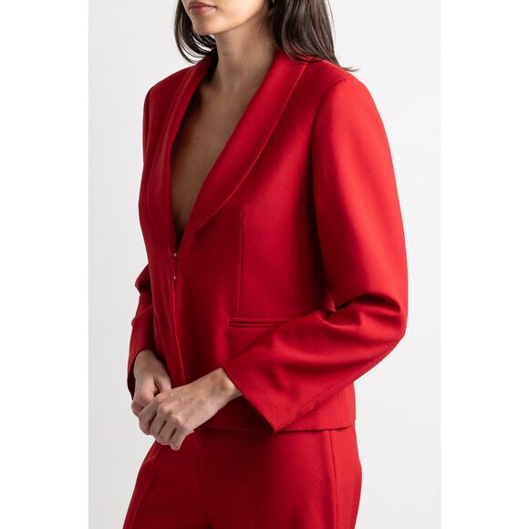 Red Vintage Suit Set - Picture 3 of 7